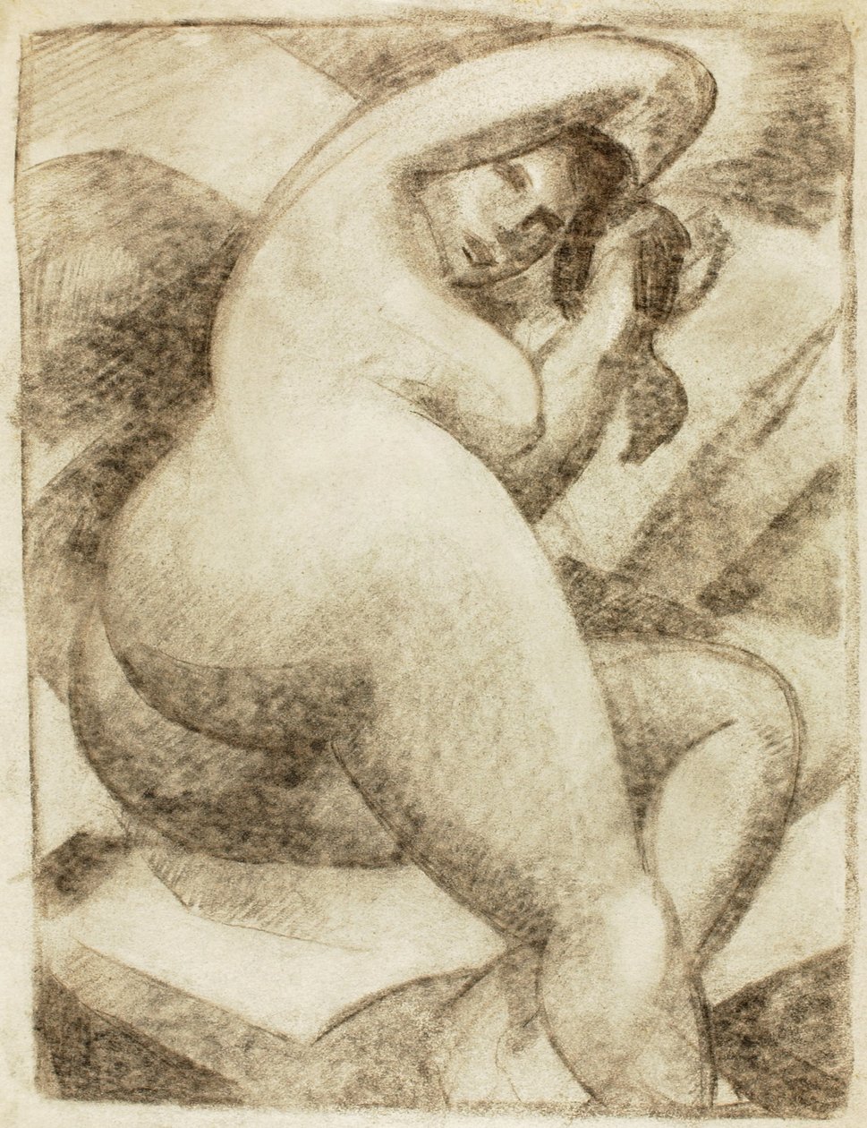 Desnudo femenino reclinado de Carl Newman