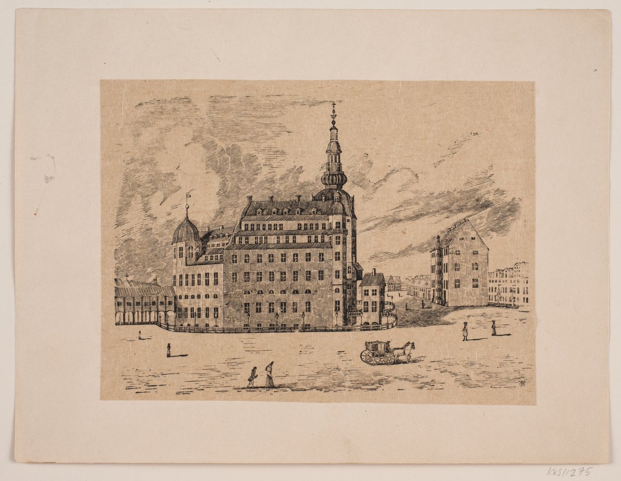 Castillo de Copenhague de Carl Peter Theodor Rothweiler