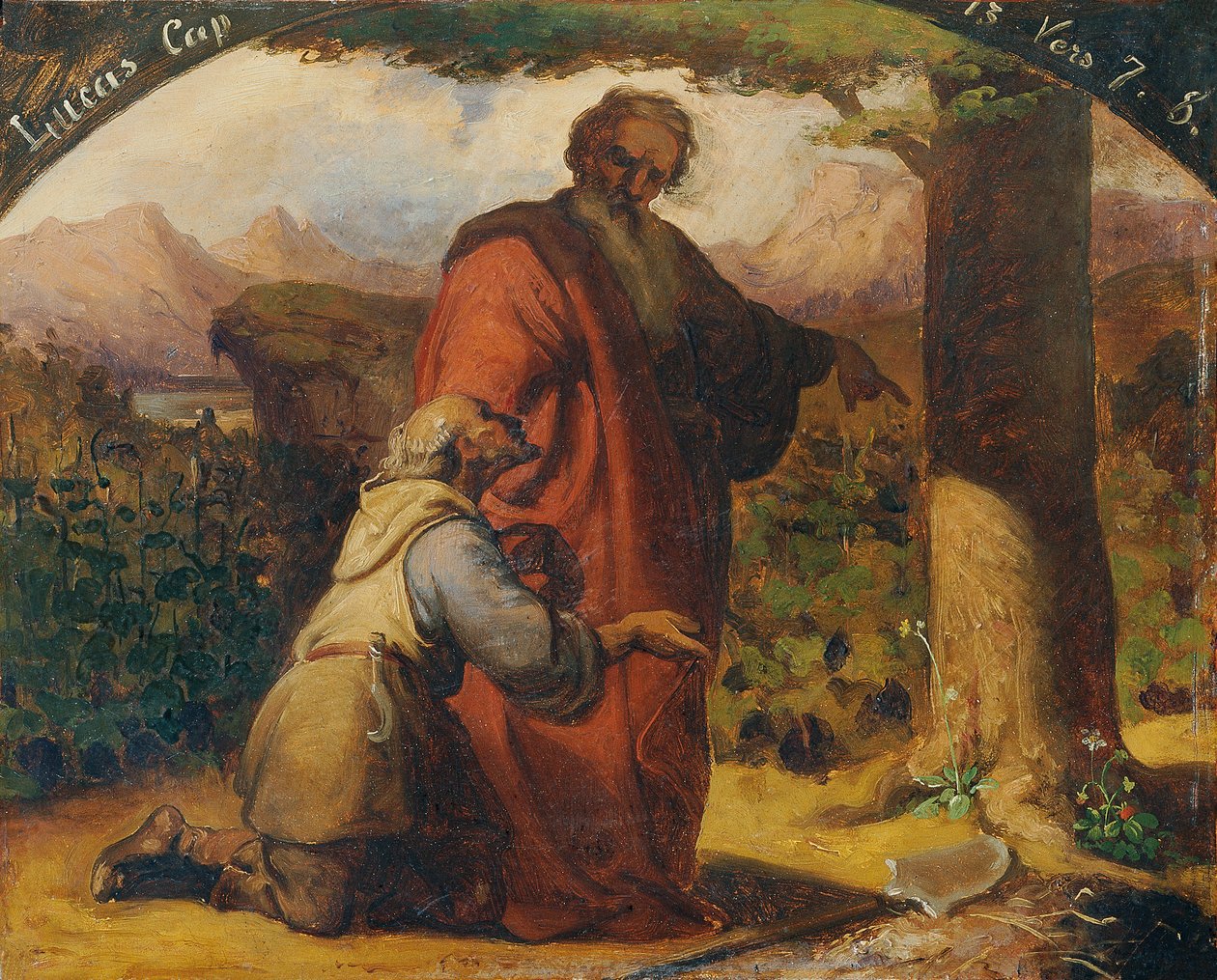 La parábola de la higuera estéril de Carl Rahl