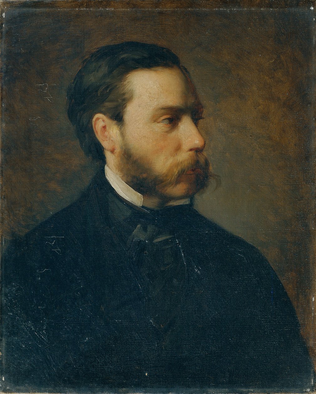 El marchante de arte Georg Plach de Carl Rahl