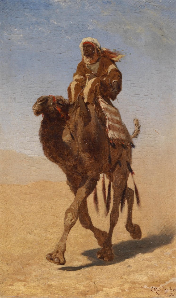 Alemán: Camel rider de Carl Rudolf Huber