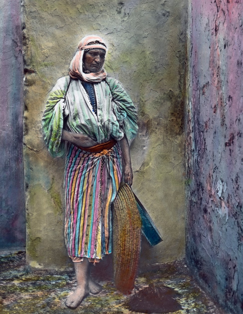 Marruecos, mujer marroquí, fecha de la imagen: hacia 1910. Archivo Carl Simon de Carl Simon