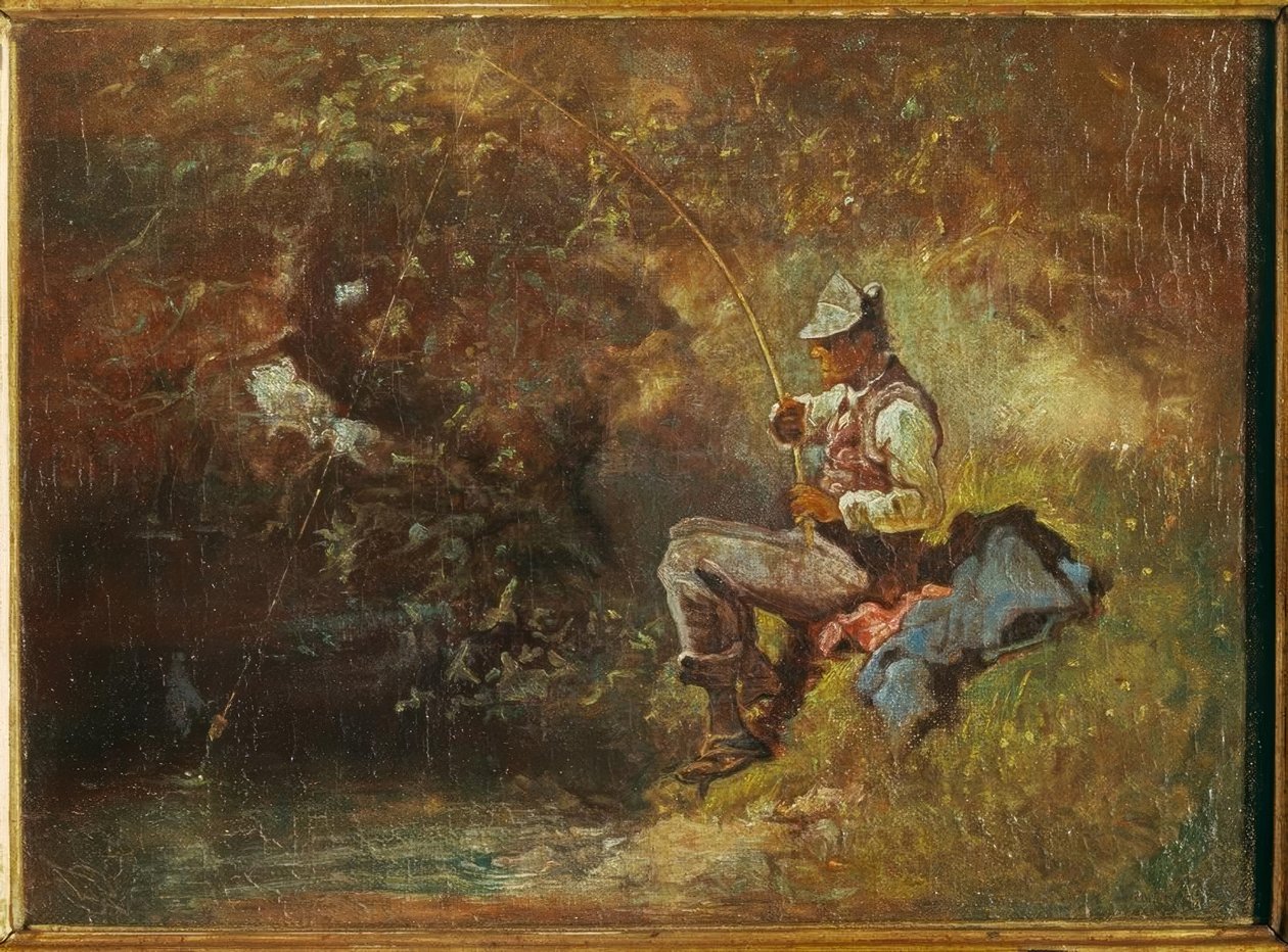 El pescador de Carl Spitzweg