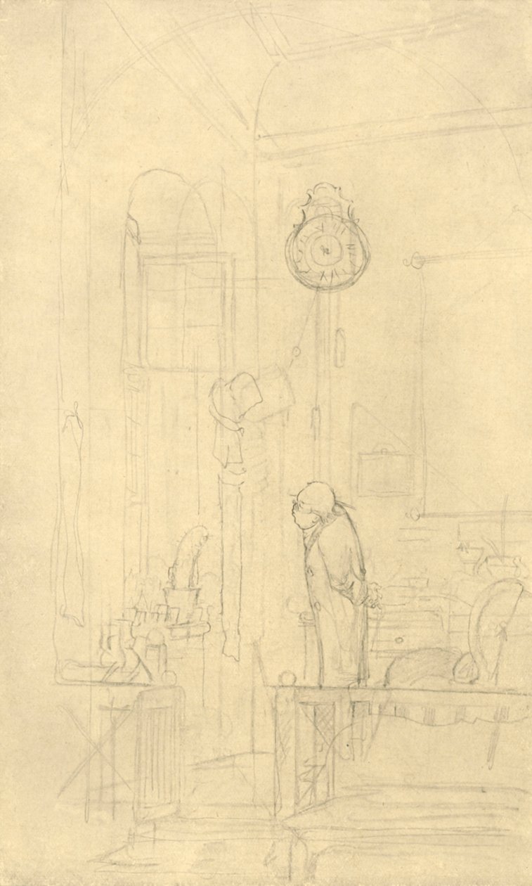 Der Kaktusfreund de Carl Spitzweg