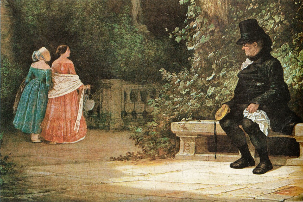 El viudo de Carl Spitzweg