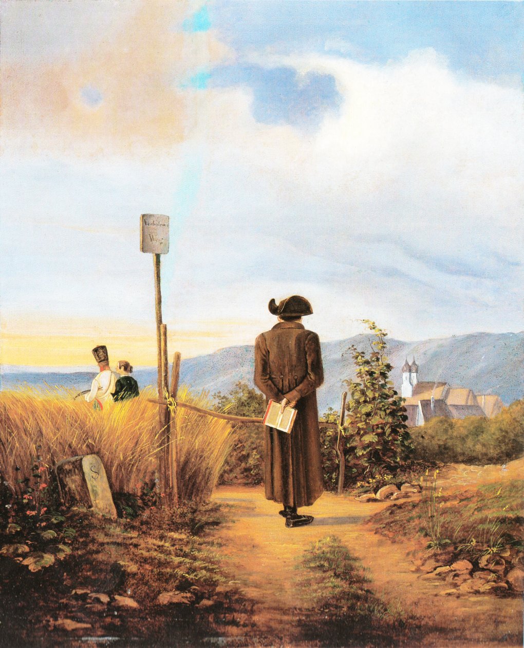 El camino prohibido de Carl Spitzweg