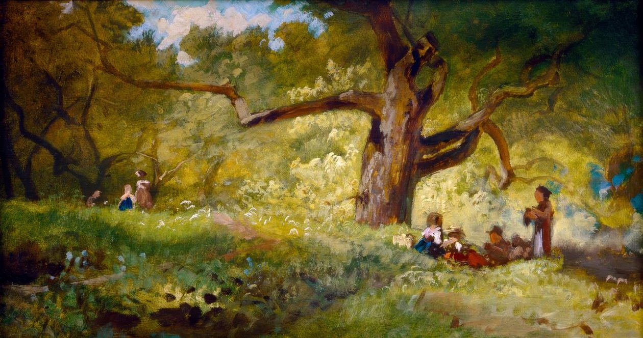 En el bosque de Carl Spitzweg