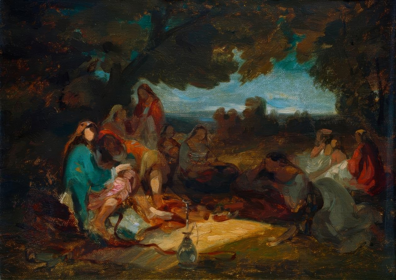 Sociedad oriental de Carl Spitzweg