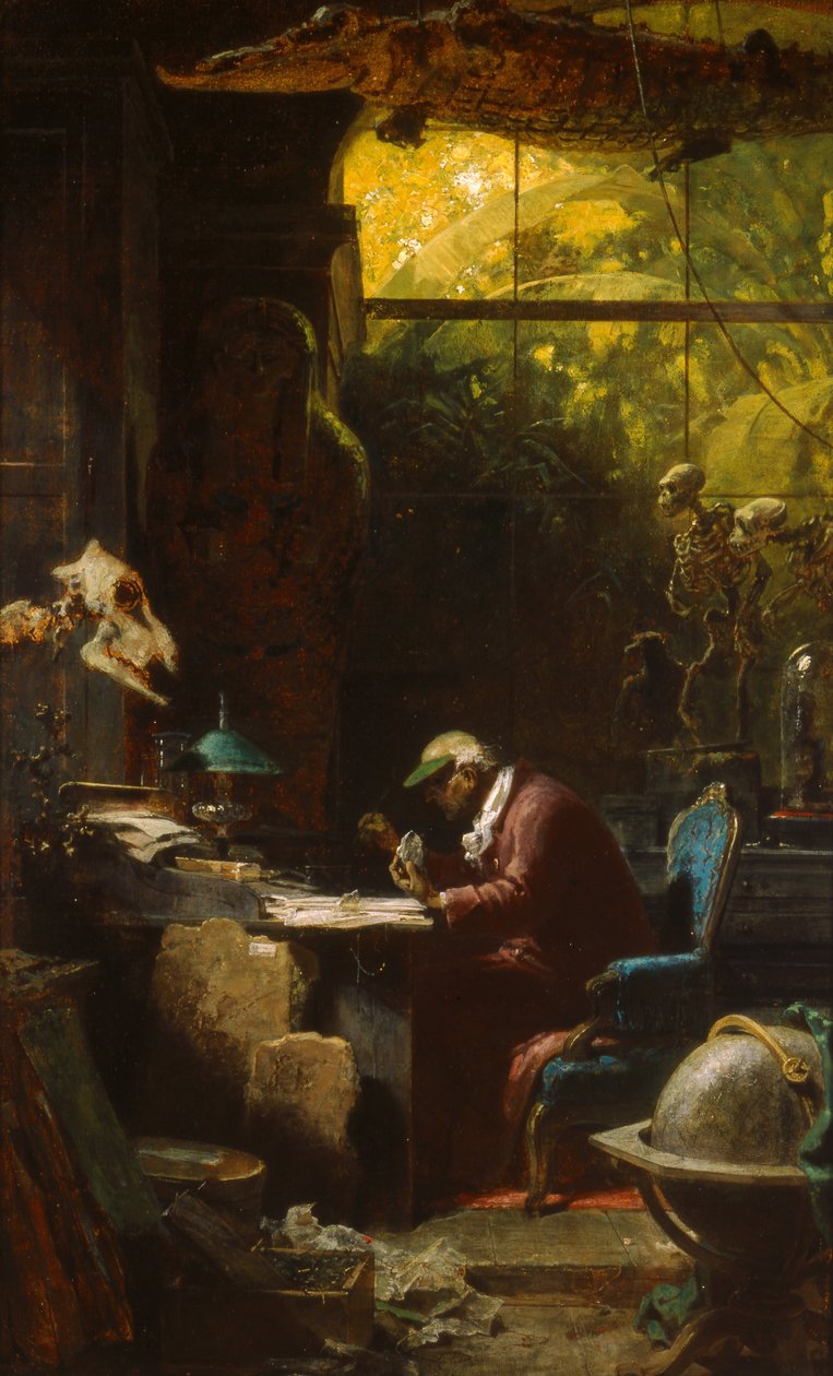 Investigador en Ciencias Naturales de Carl Spitzweg