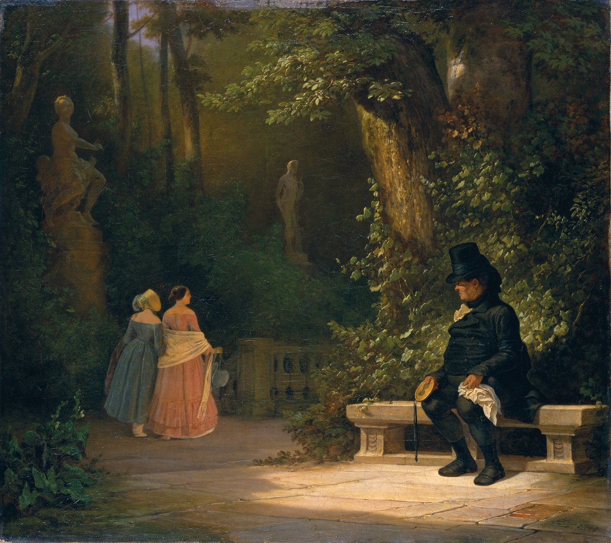 El viudo de Carl Spitzweg