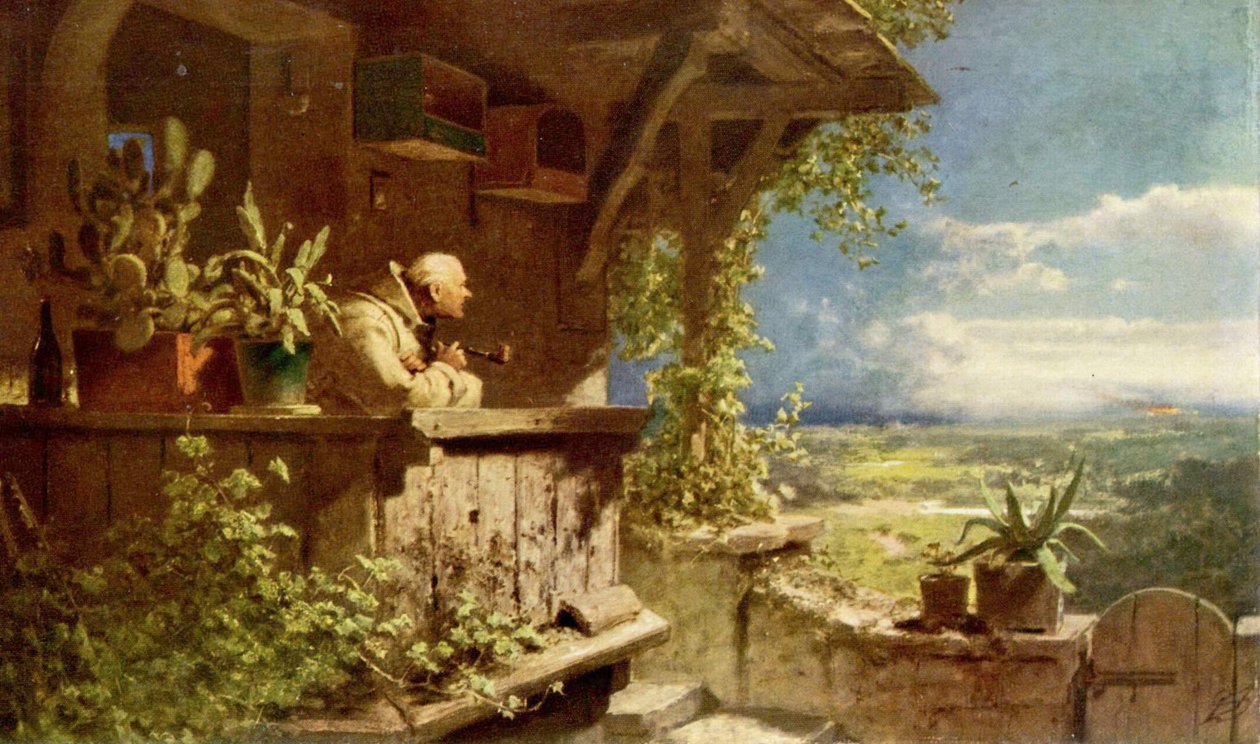Humo sospechoso de Carl Spitzweg