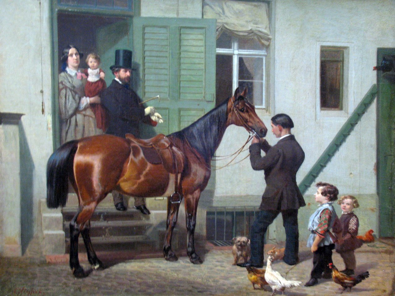 Cabalgata del Artista de Carl Steffeck