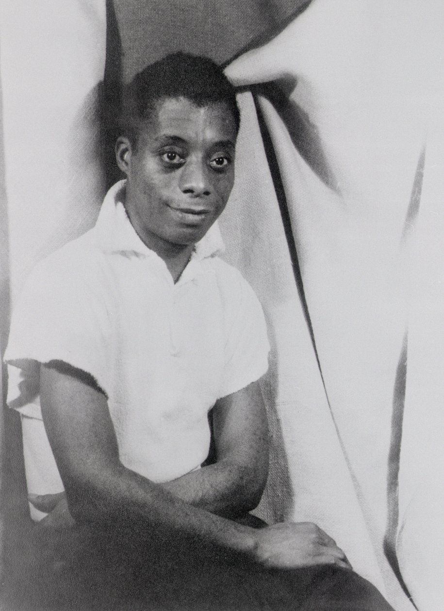James Baldwin (1924-87) 13 de septiembre de 1955 (gelatina de plata) de Carl Van Vechten