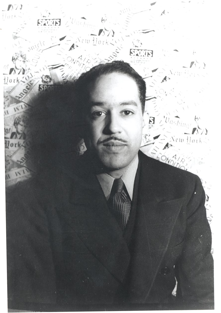 Langston Hughes (1902-67) 29 de febrero de 1936 (gelatina de plata) de Carl Van Vechten