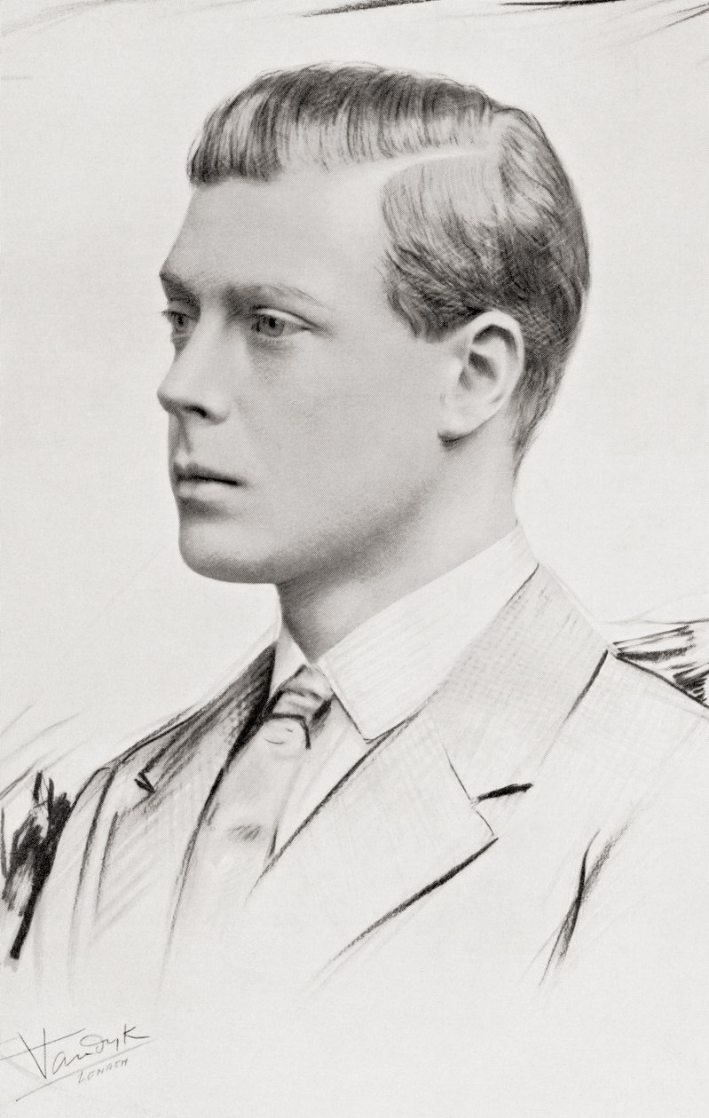Príncipe Eduardo, futuro Eduardo VIII, luego Duque de Windsor de Carl Vandyk