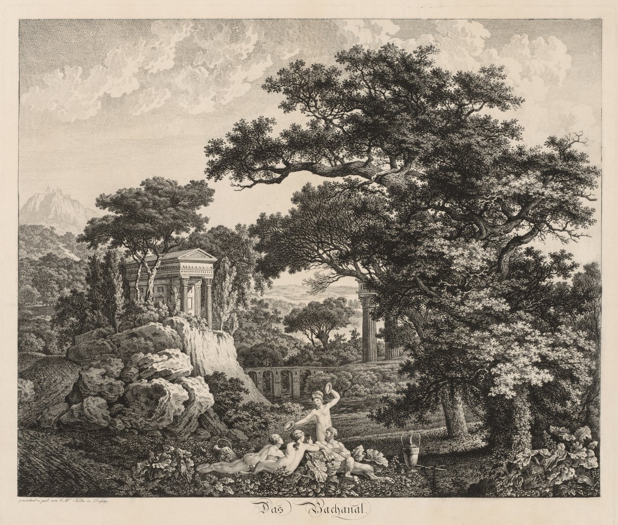 Das Bachanal de Carl Wilhelm I Kolbe