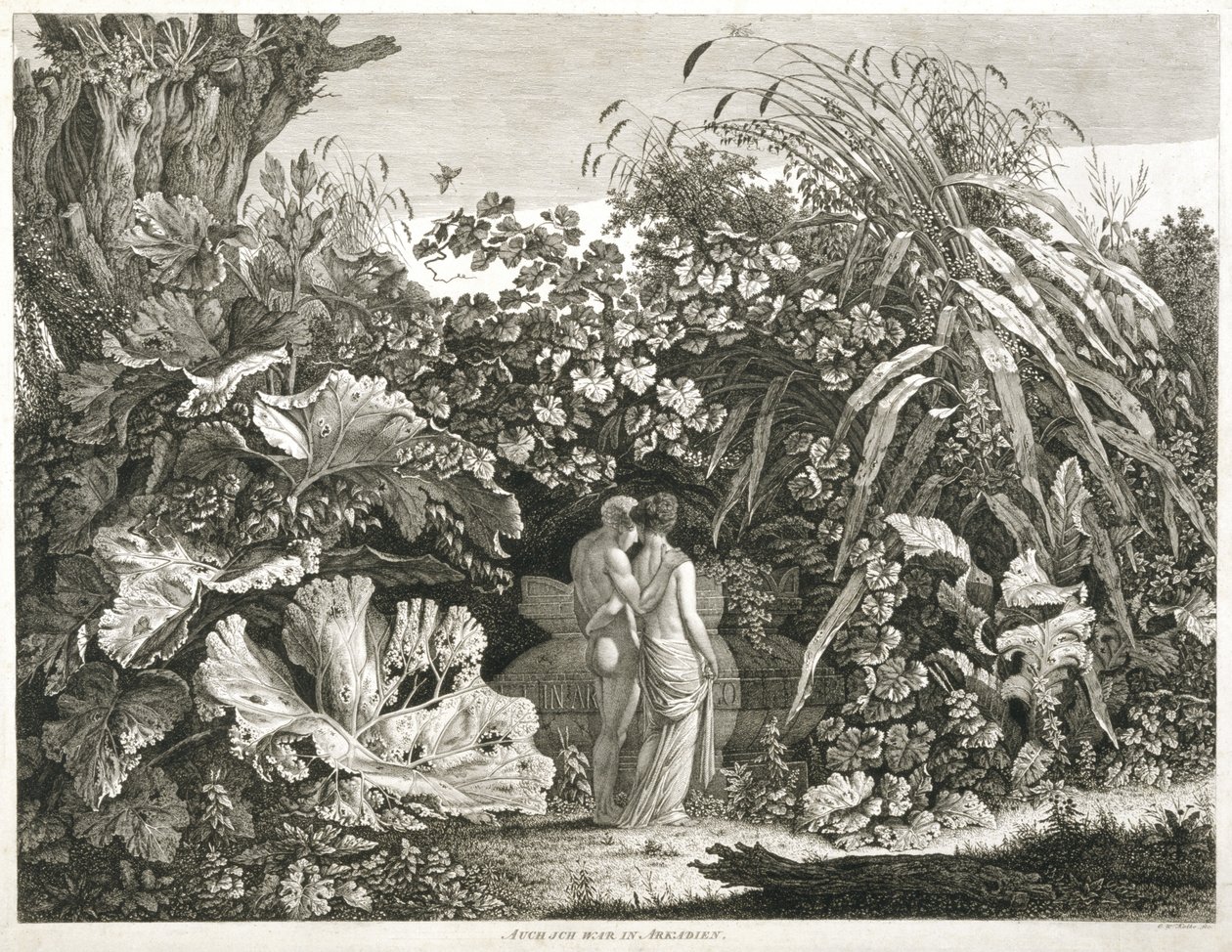 Yo También Estuve en Arcadia, 1801 de Carl Wilhelm Kolbe