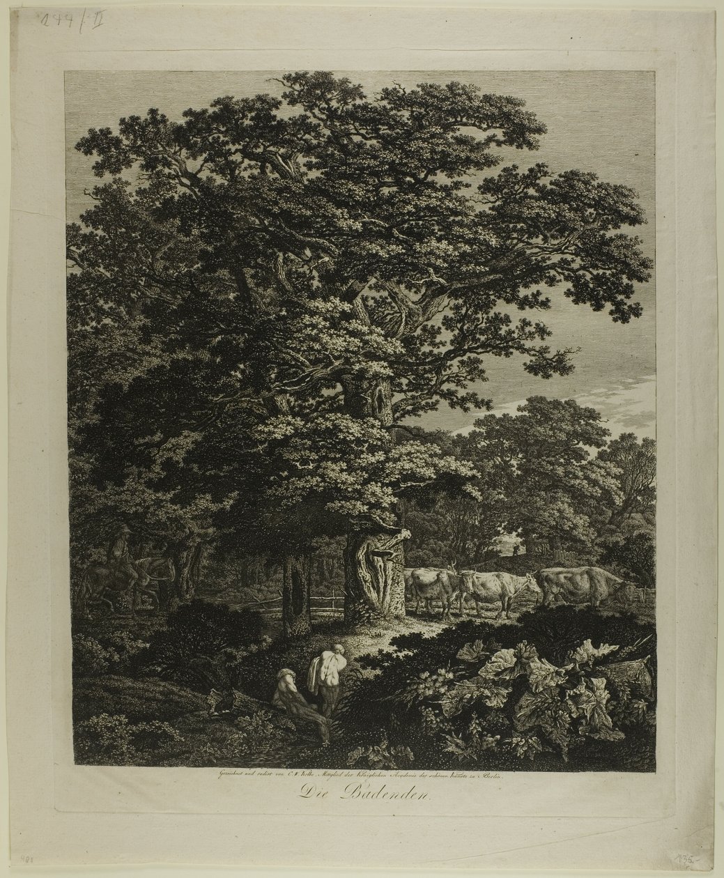 Bañistas de Carl Wilhelm Kolbe, the elder