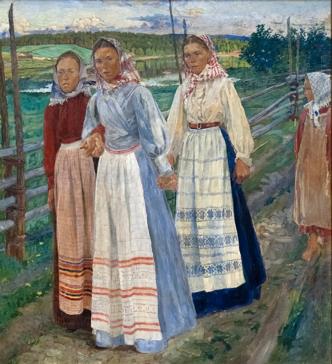 Sábado por la tarde de Carl Wilhelm Wilhelmson