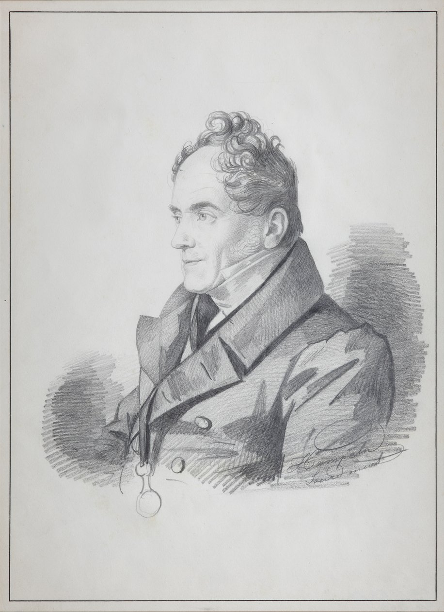 Retrato del Conde Viktor Pavlovich Kochubey 1768-1834, Canciller Imperial de Rusia, c. 1832 de Carl von Hampeln
