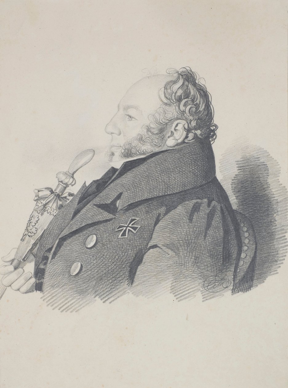 Retrato de Vasily Vasilyevich Kochubey de Carl von Hampeln