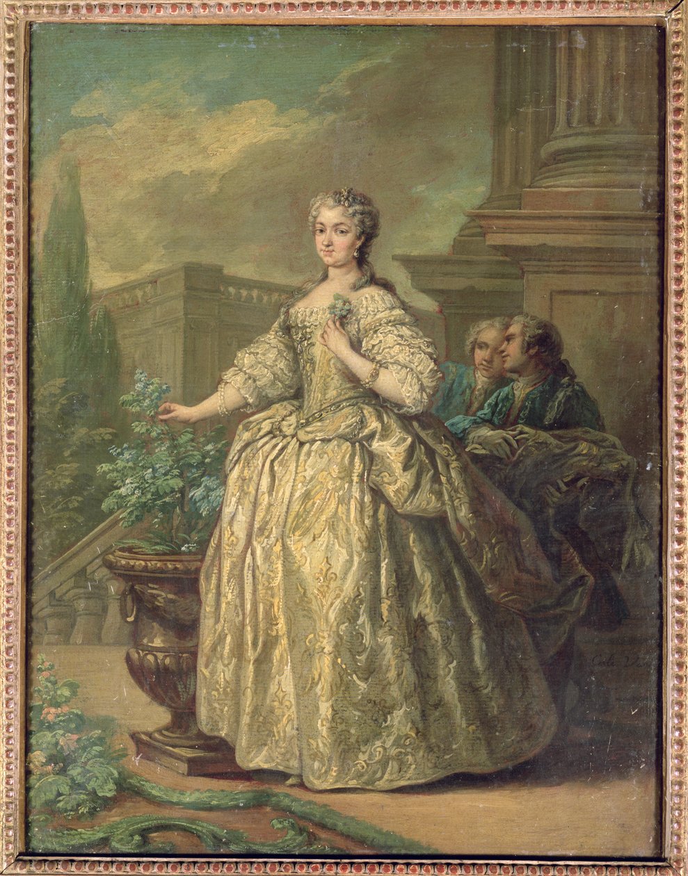 Retrato de María Leszczynska (1703-68) 1747 de Carle van Loo