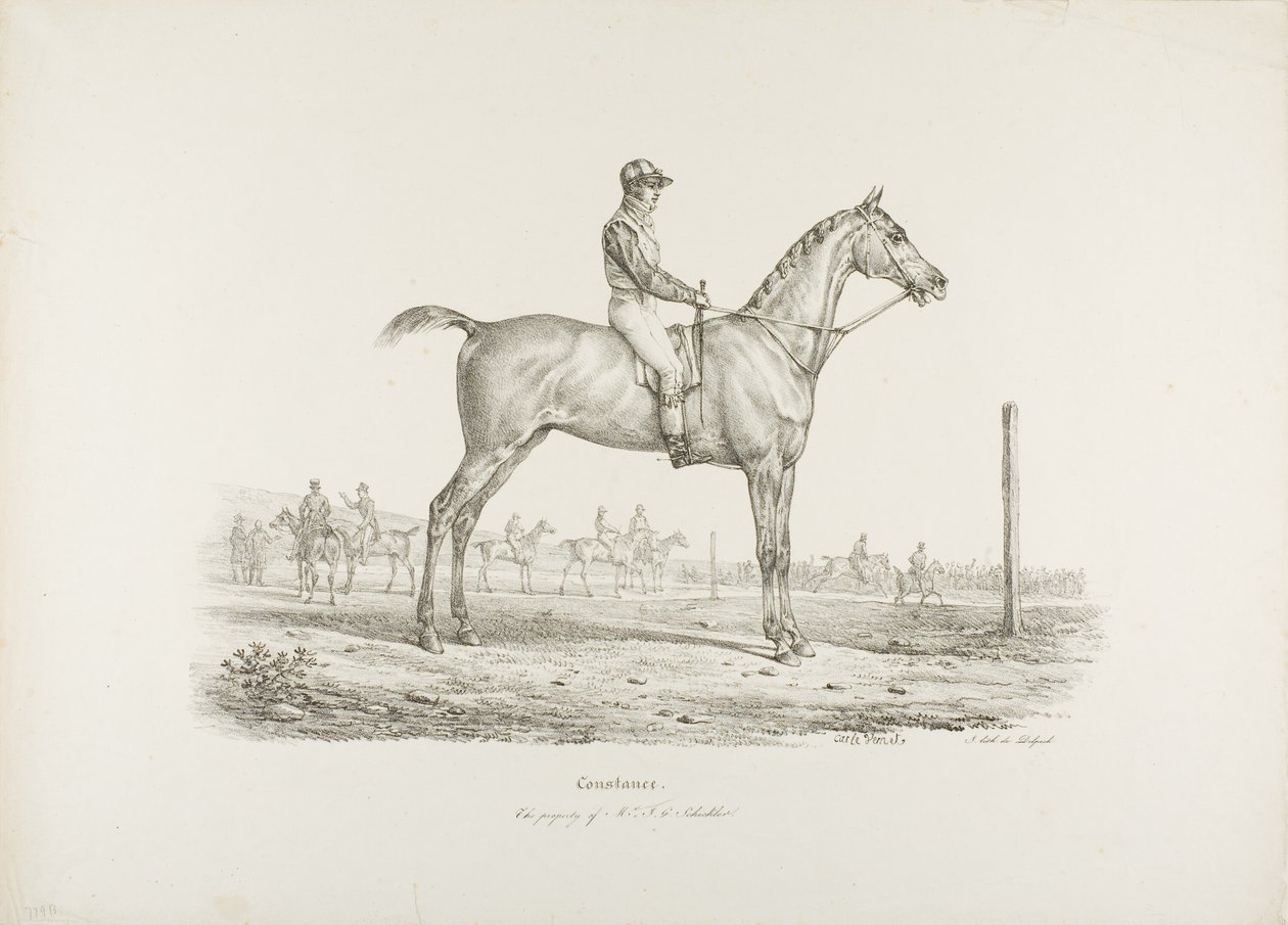 Constance, la Propiedad del Sr. J.G. Schickler de Carle Vernet