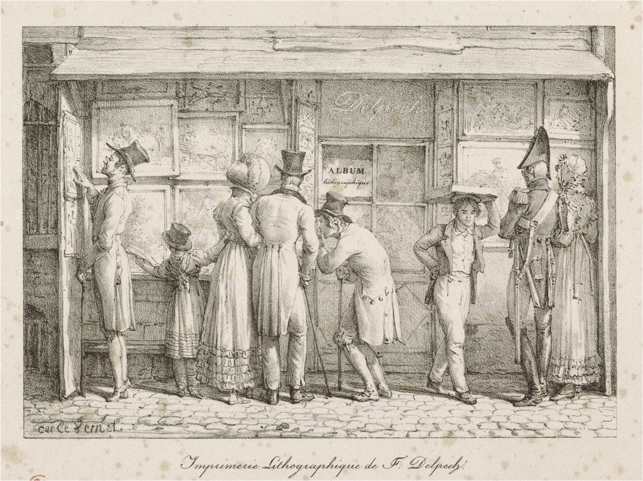 Casa de Impresión Litográfica de F. Delpech de Carle Vernet