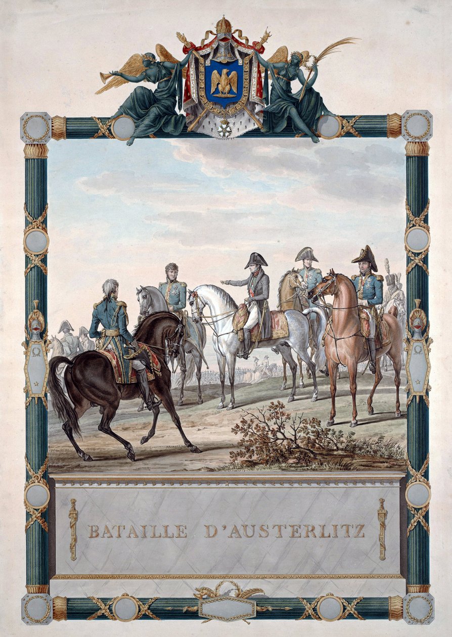 La batalla de Austerlitz el 2 de diciembre de Carle Vernet