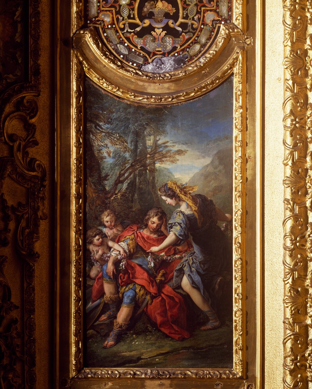 Armida encadenando a Rinaldo de Carle van Loo