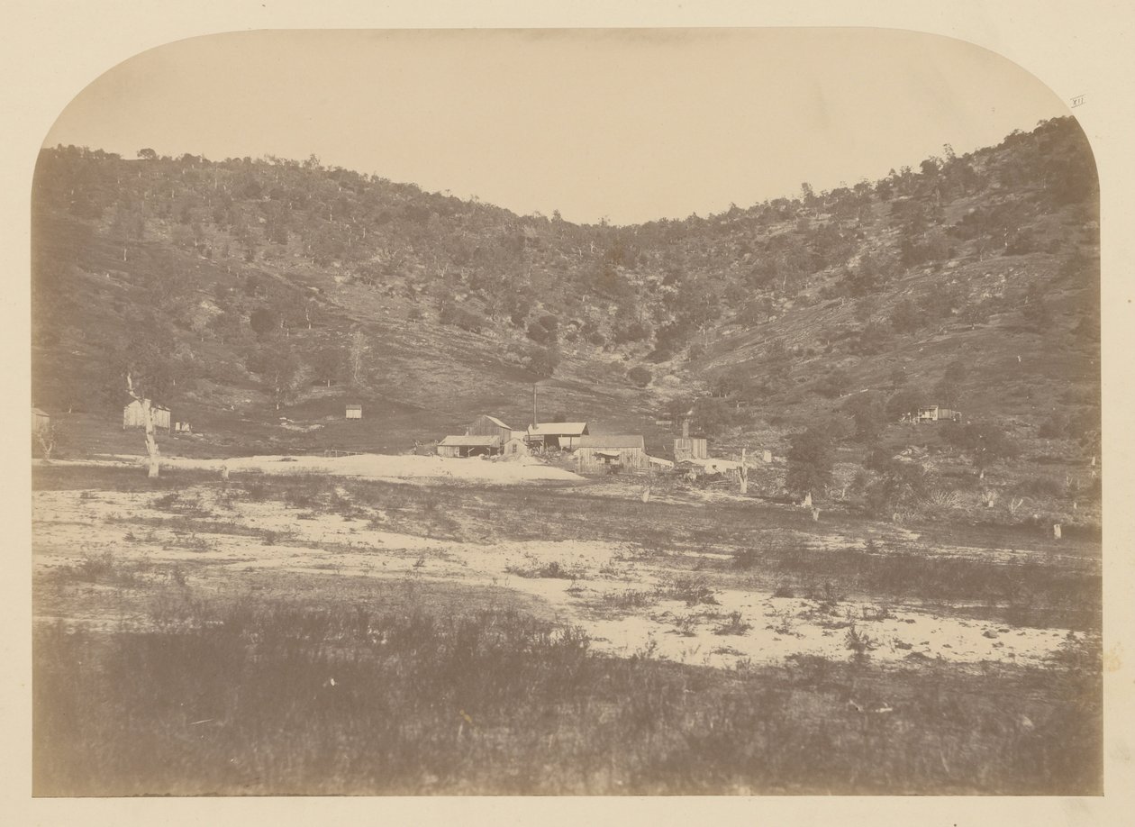 (Molino del Valle del Oso) de Carleton E. Watkins