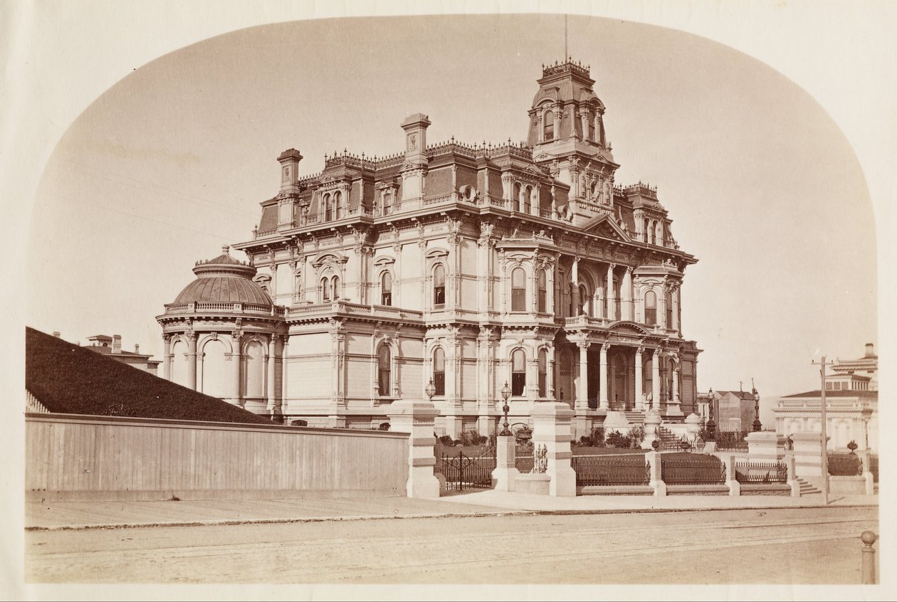 Residencia de Chas. Crocker de Carleton E. Watkins