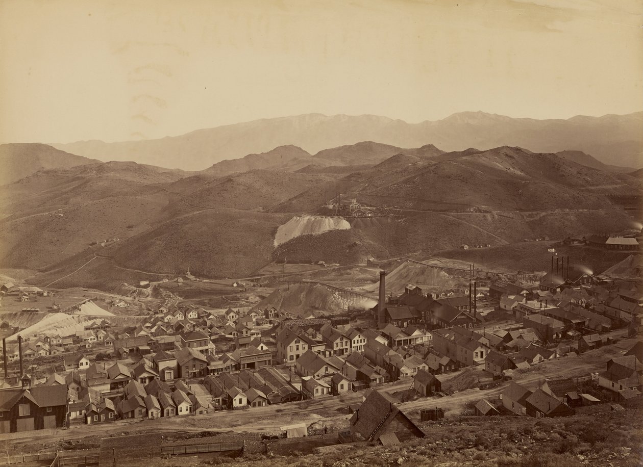 El Eje de Combinación, desde el Canal de Agua de Carleton E. Watkins
