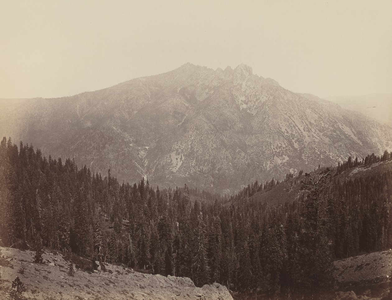 Downeville Butte de Carleton E. Watkins