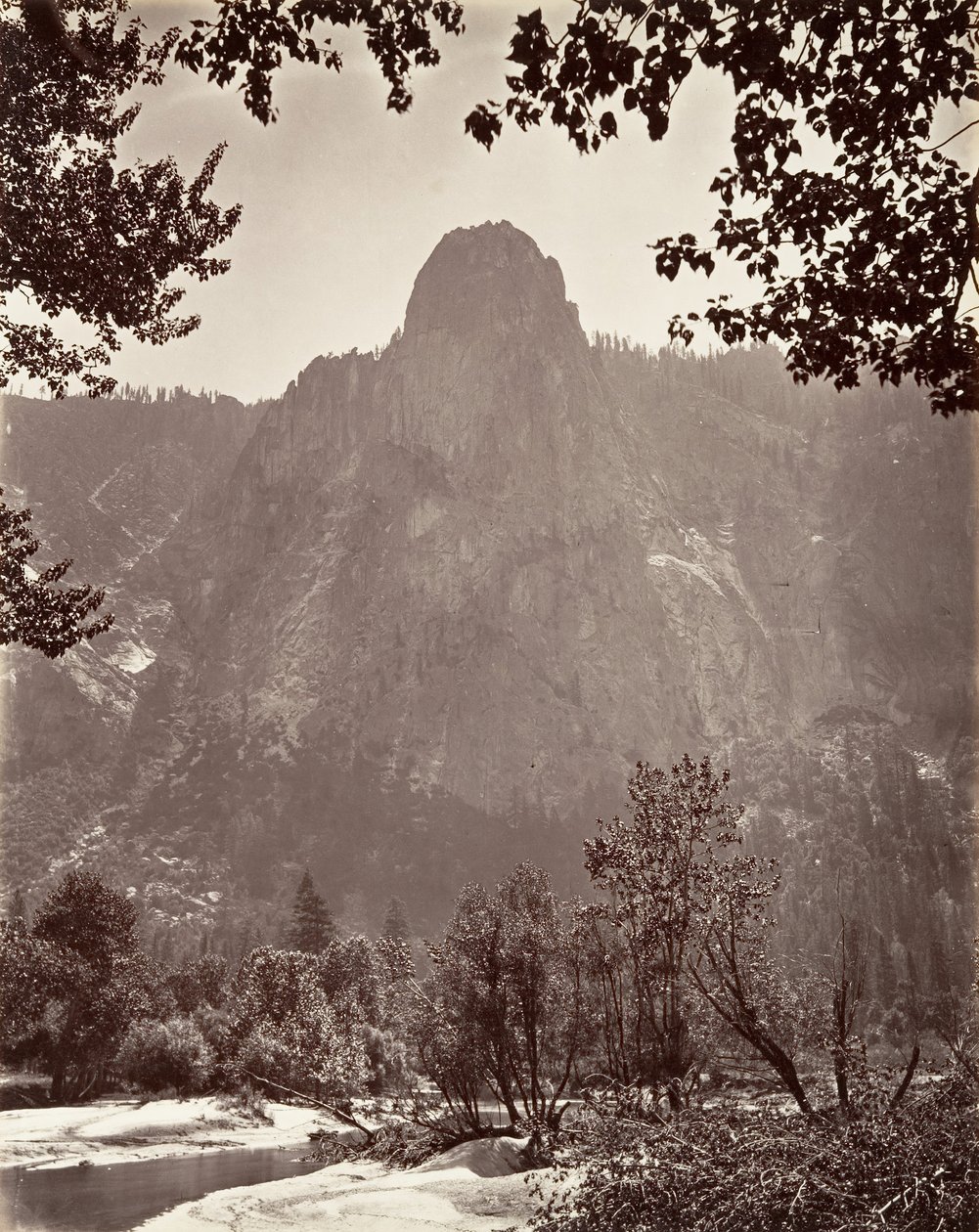 Roca Sentinel, Yosemite de Carleton E. Watkins.