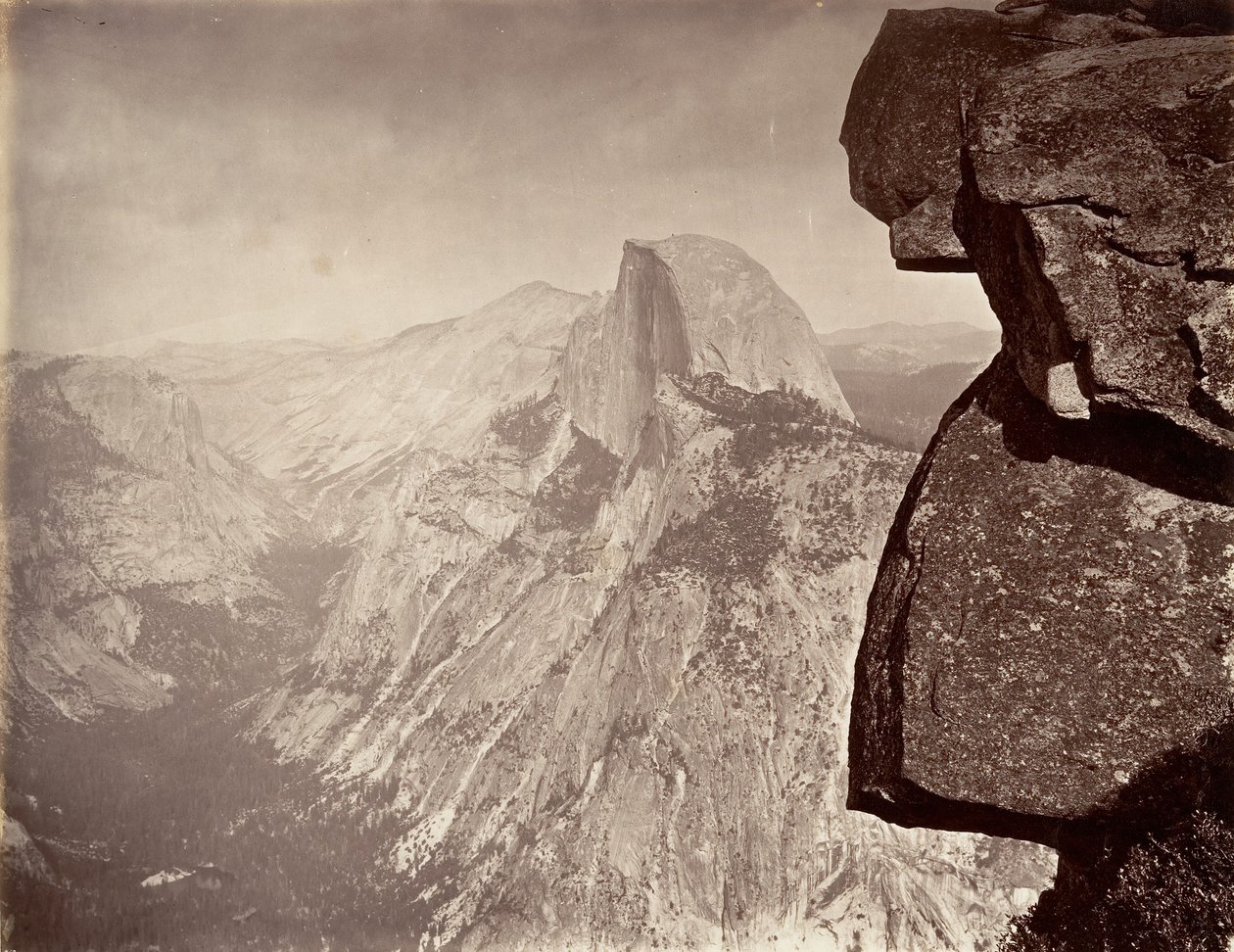 Cúpula sur, Yosemite de Carleton E. Watkins.
