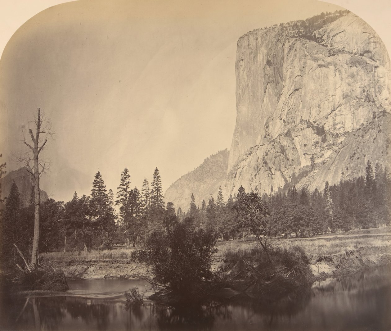 Tutucanula, El Capitán, 4000 pies de Carleton Emmons Watkins