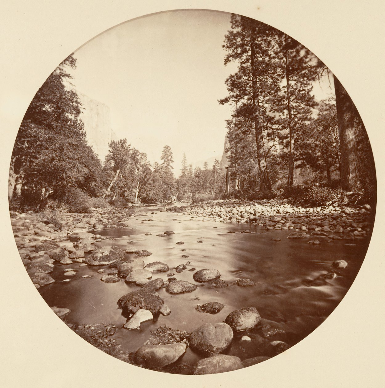 [Parque Nacional de Yosemite, California], ca. 1878 de Carleton Emmons Watkins