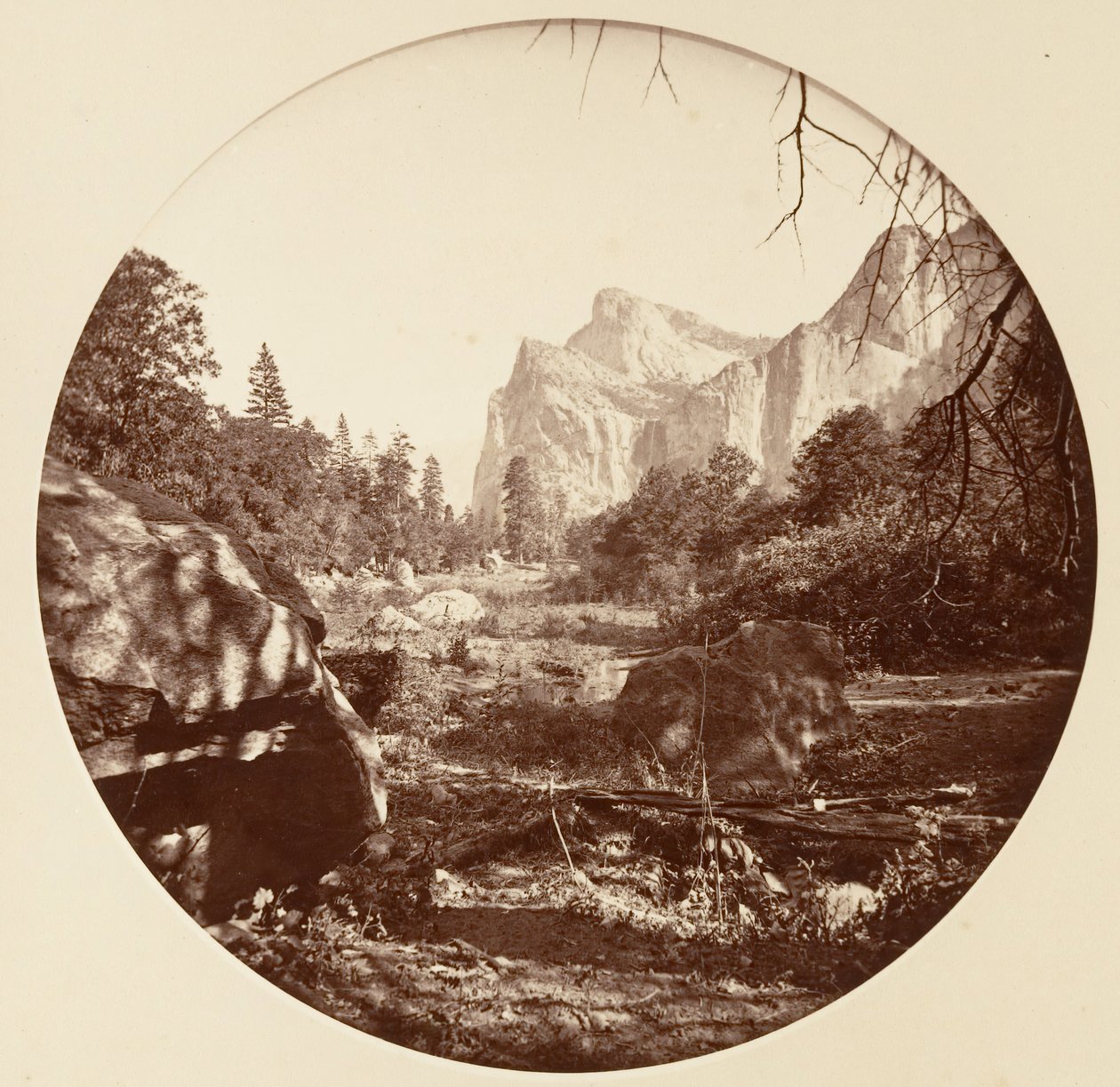 [Parque Nacional de Yosemite, California], ca. 1878 de Carleton Emmons Watkins