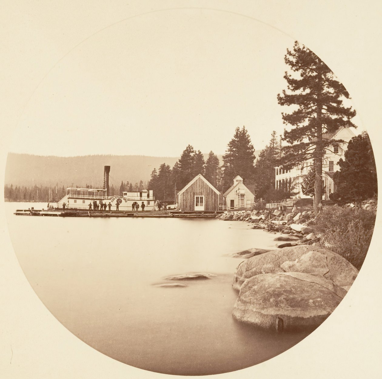 [Parque Nacional Yosemite, California], ca. 1878 de Carleton Emmons Watkins