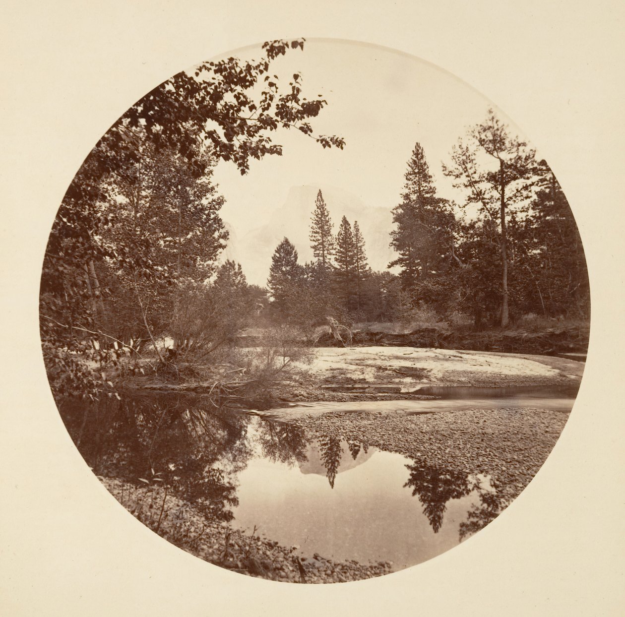 Parque Nacional de Yosemite, California, ca. 1878 de Carleton Emmons Watkins