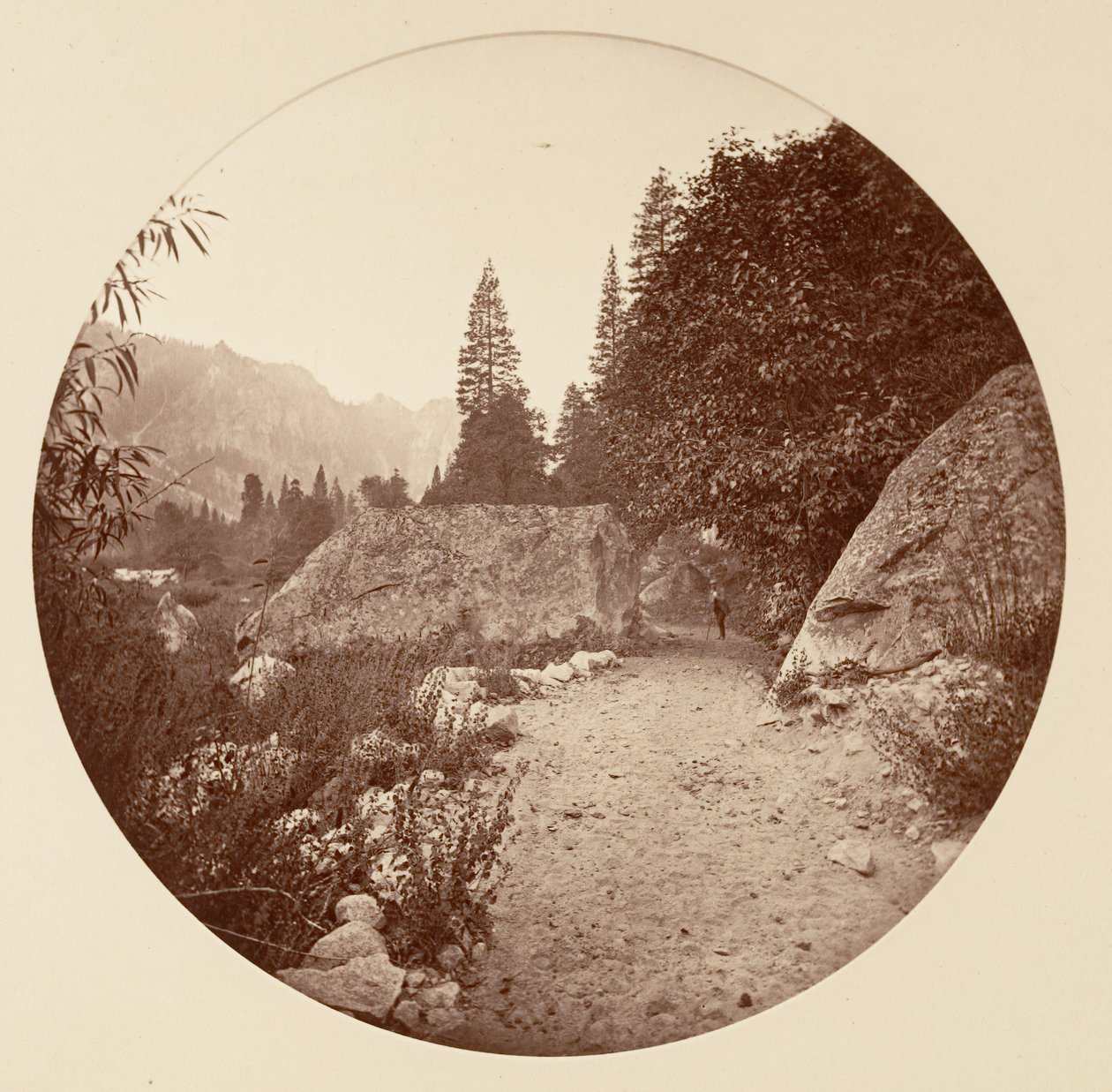 Parque Nacional Yosemite, California, ca. 1878 de Carleton Emmons Watkins