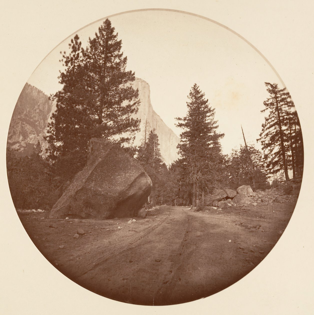[Parque Nacional de Yosemite, California], ca. 1878 de Carleton Emmons Watkins