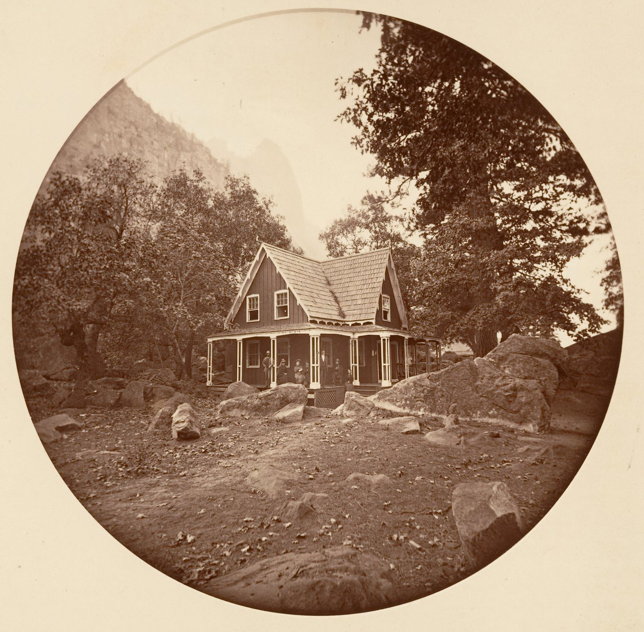 [Parque Nacional de Yosemite, California], ca. 1878 de Carleton Emmons Watkins