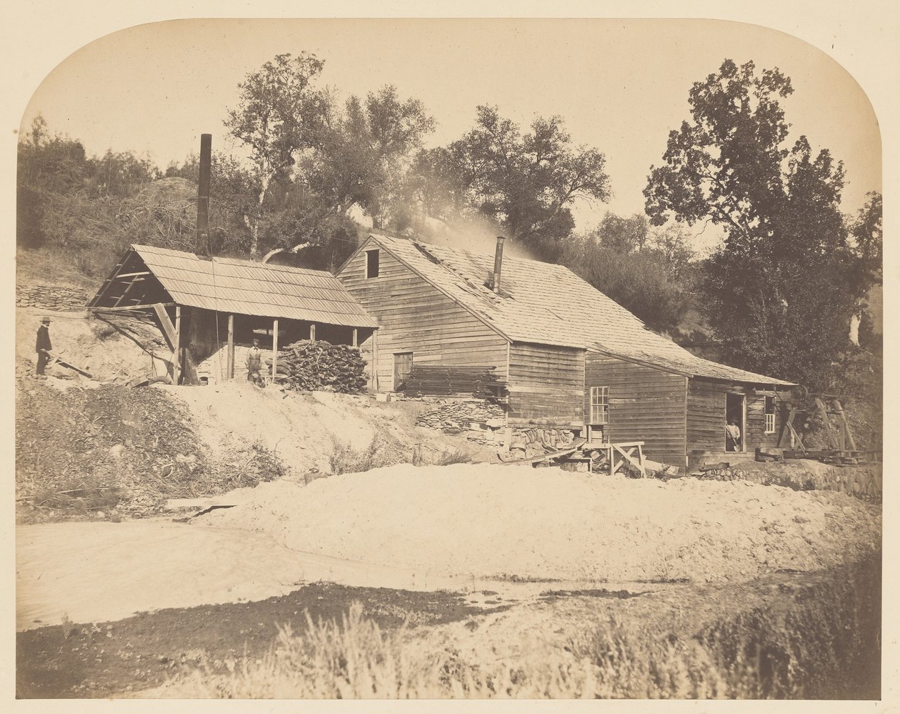 [Molino de Agua Fría] de Carleton Watkins