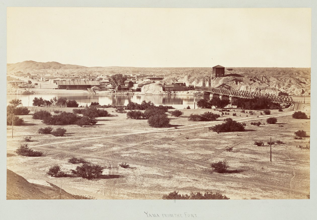 [Yuma desde el Fuerte] de Carleton Watkins