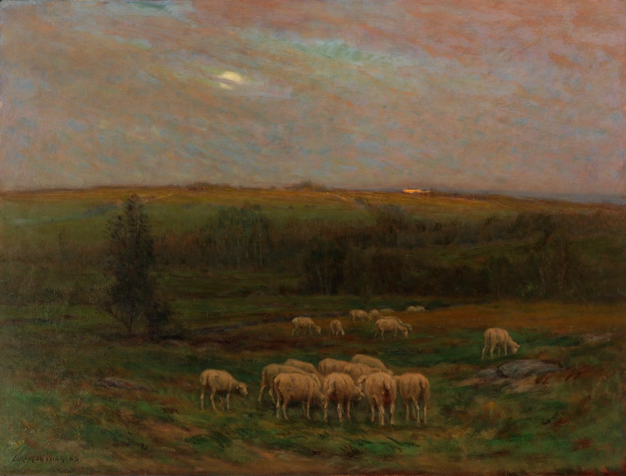 Tarde después de una lluvia de Carleton Wiggins