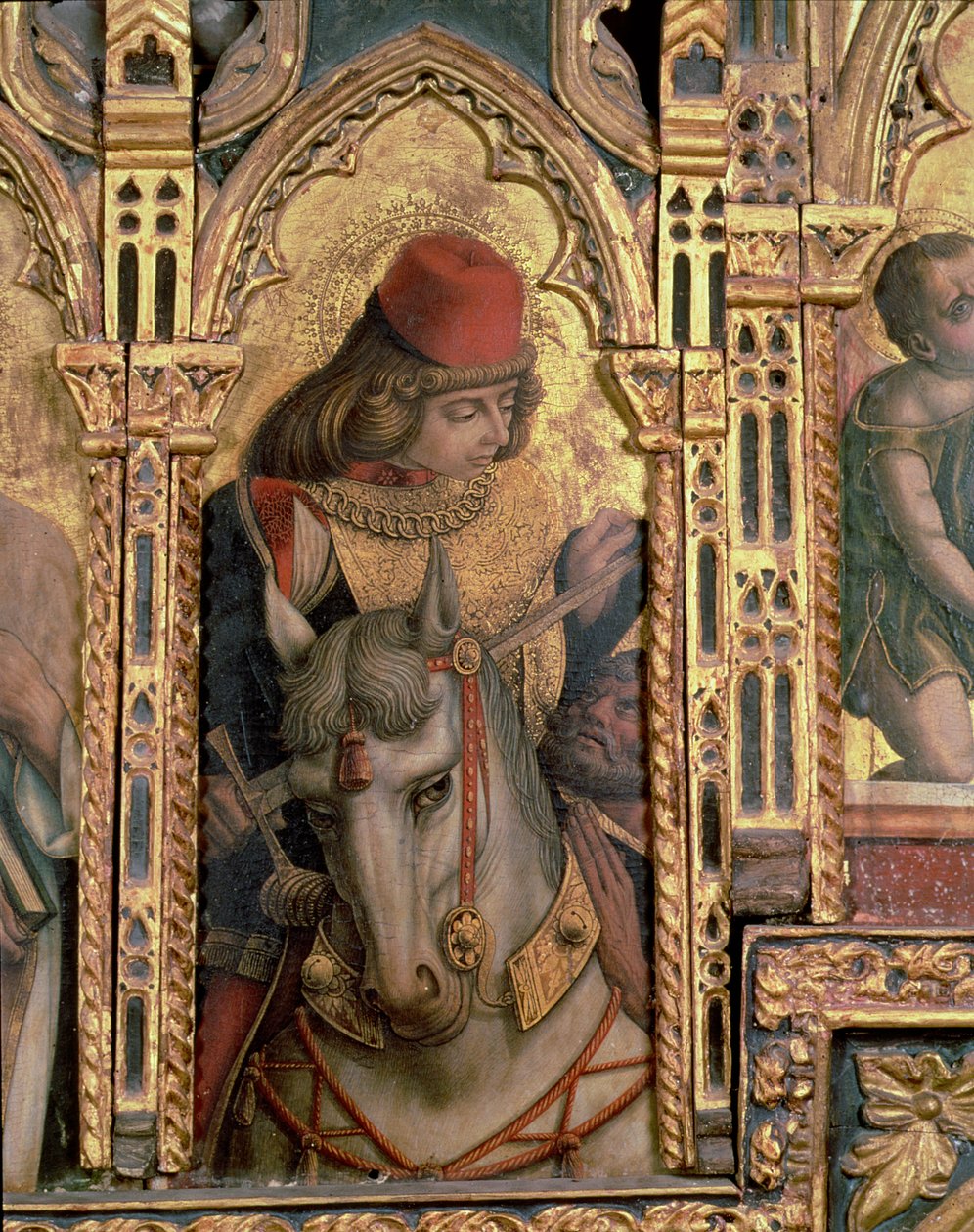 San Martín (detalle) de Carlo Crivelli