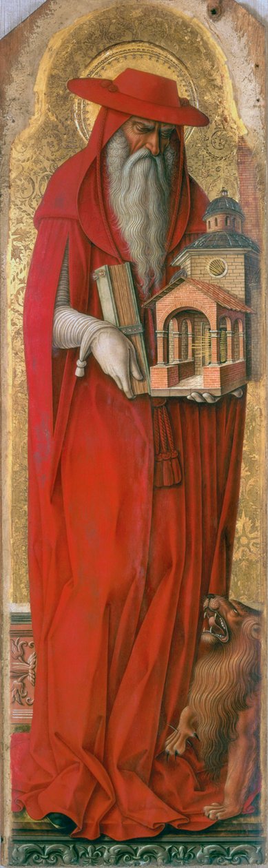 San Jerónimo, c.1476 de Carlo Crivelli
