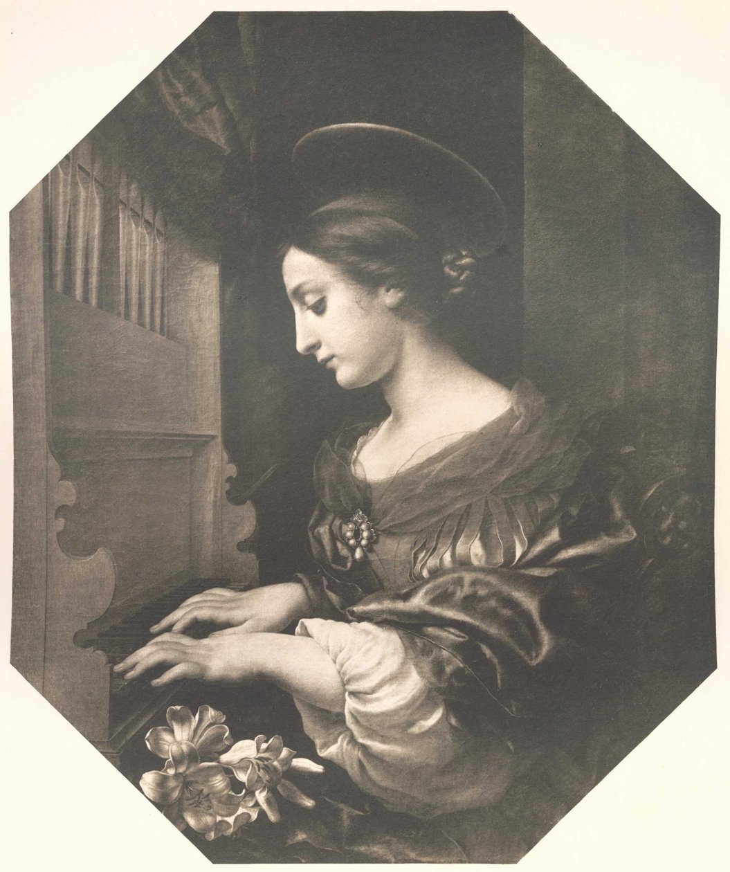 Santa Cecilia de after Carlo Dolci